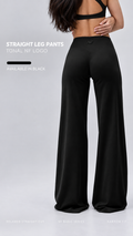 NF Top + Straight Leg Pants Set — Black