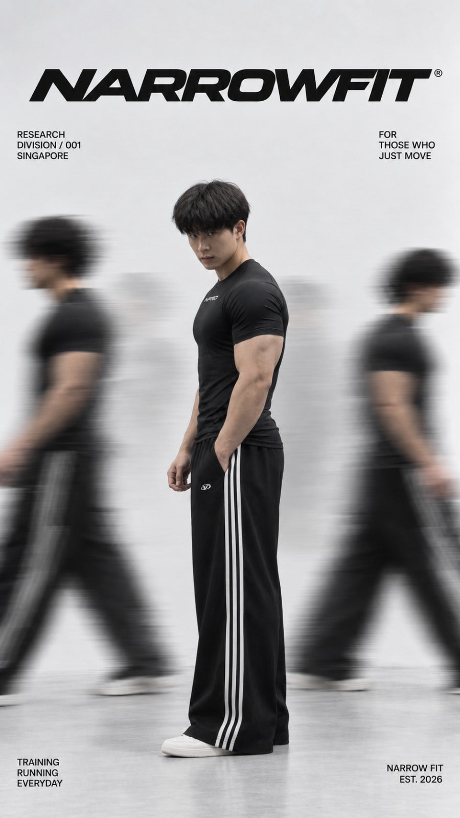 Narrow Fit Performance Dry Fit Top
